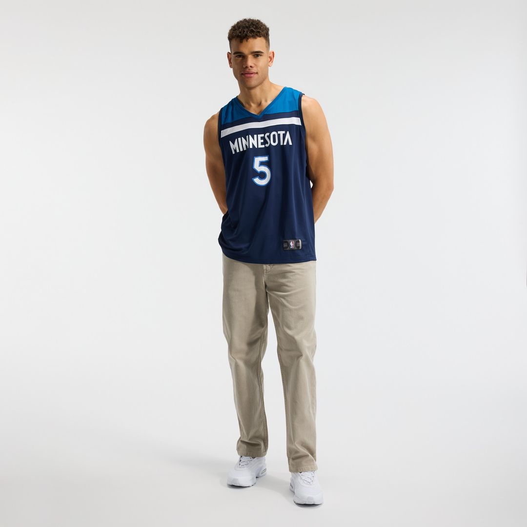 Anthony Edwards Minnesota Timberwolves Fanatics Fast Break Replica Player Jersey - Icon Edition - Navy