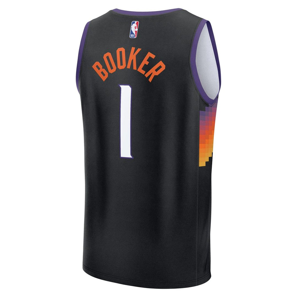 Devin Booker Phoenix Suns Fanatics 2025/26 City Edition Fast Break Jersey - Black