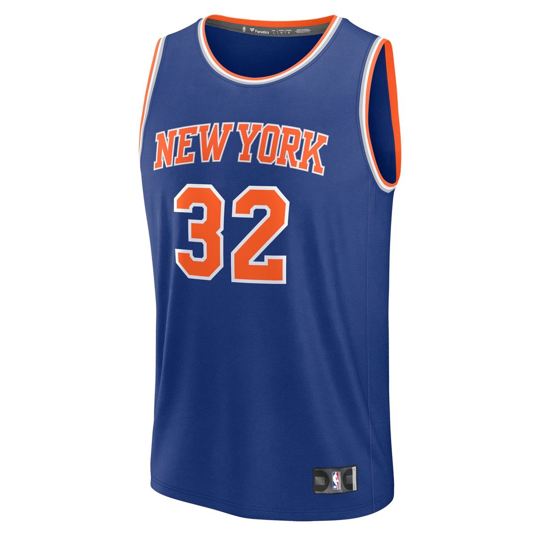Karl-Anthony Towns New York Knicks Fanatics Youth Fast Break Replica Player Jersey - Blue - Icon Edition