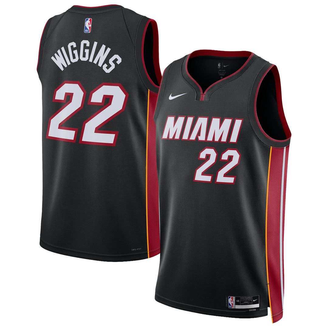 Andrew Wiggins Miami Heat Nike Unisex Swingman Player Jersey - Icon Edition - Black