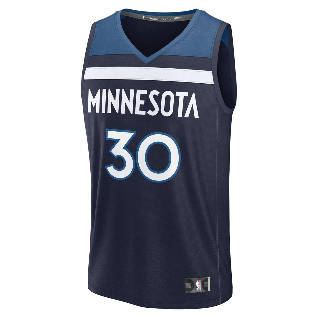 Julius Randle Minnesota Timberwolves Fanatics Fast Break Replica Player Jersey - Icon Edition - Navy