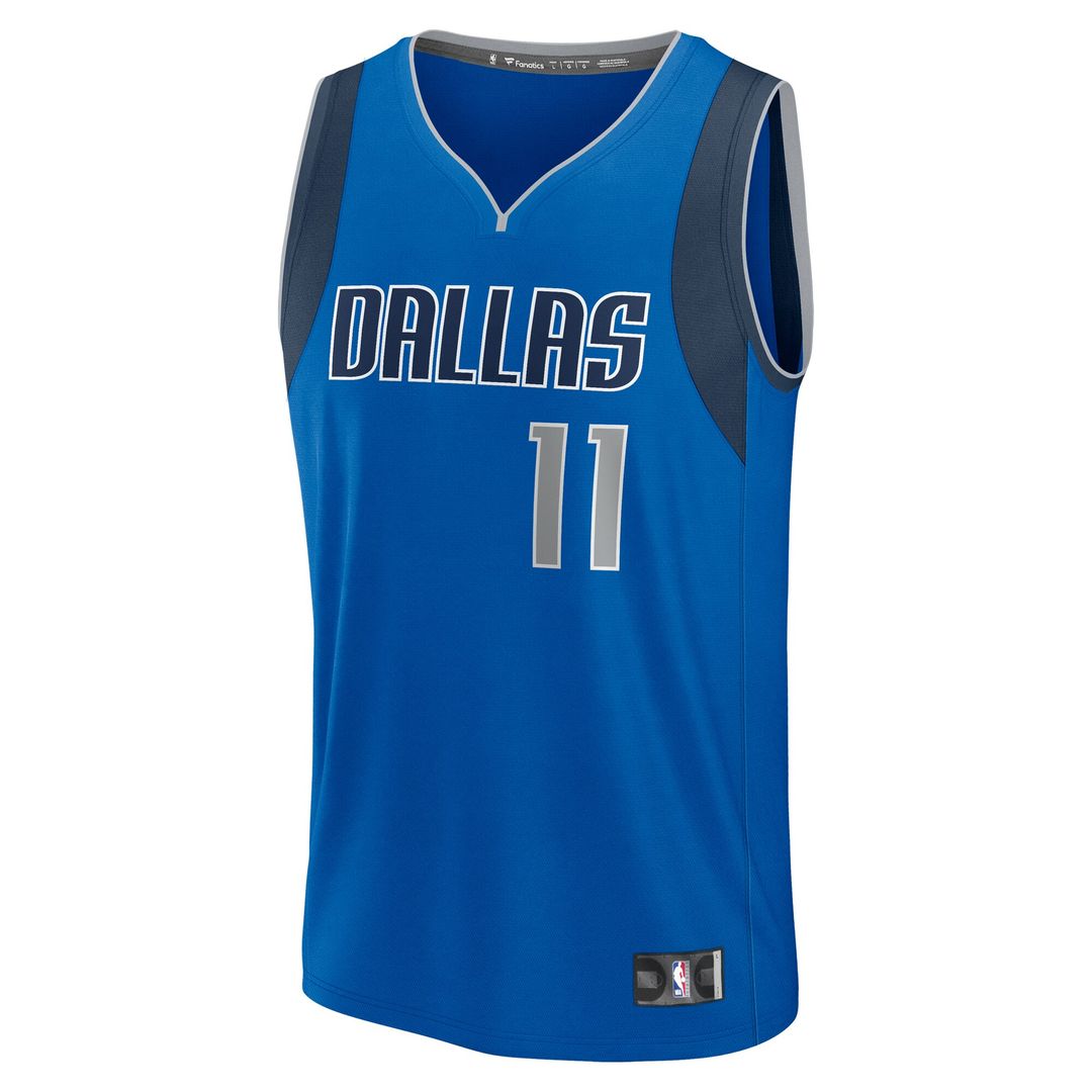 Kyrie Irving Dallas Mavericks Fanatics Youth Fast Break Replica Player Jersey - Icon Edition - Blue