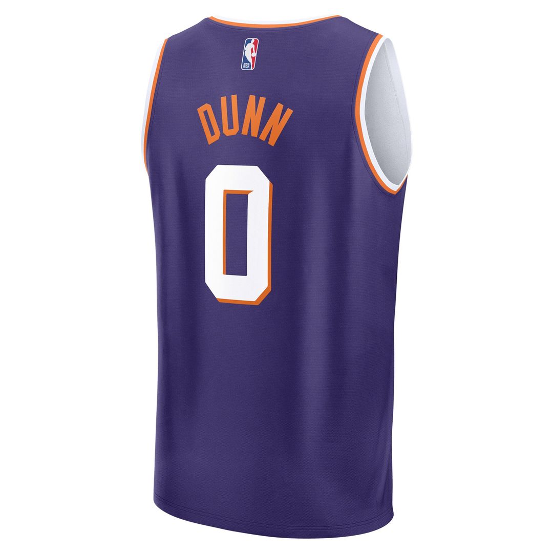 Ryan Dunn  Phoenix Suns Fanatics Youth 2024 NBA Draft Fast Break Player Jersey - Icon Edition - Purple