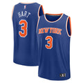 Josh Hart New York Knicks Fanatics Youth Fast Break Replica Player Jersey - Blue - Icon Edition
