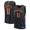 Jalen Brunson New York Knicks Fanatics Fast Break Jersey - Statement Edition - Black
