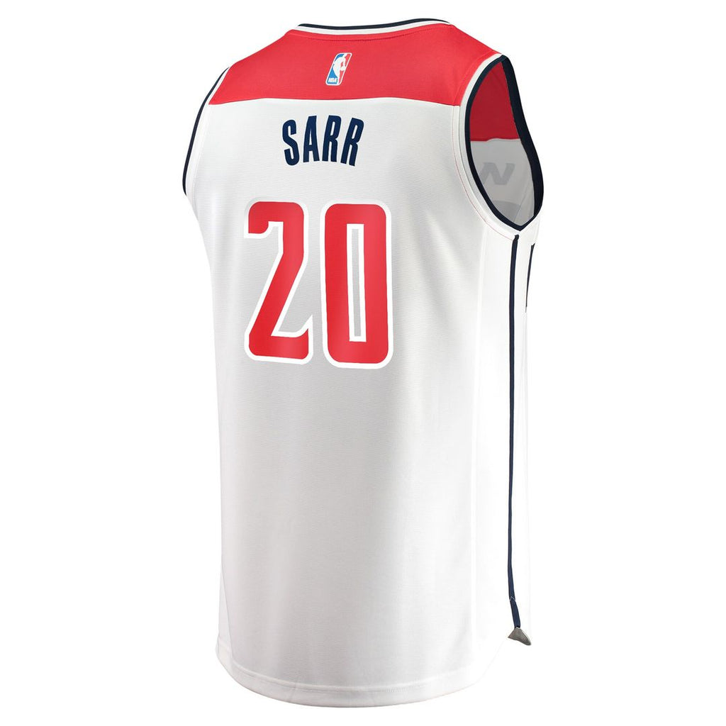 Alexandre Sarr Washington Wizards Fanatics Youth Fast Break Replica Player Jersey - Association Edition - White