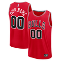 Chicago Bulls Fanatics Youth Fast Break Custom Jersey - Icon Edition - Red