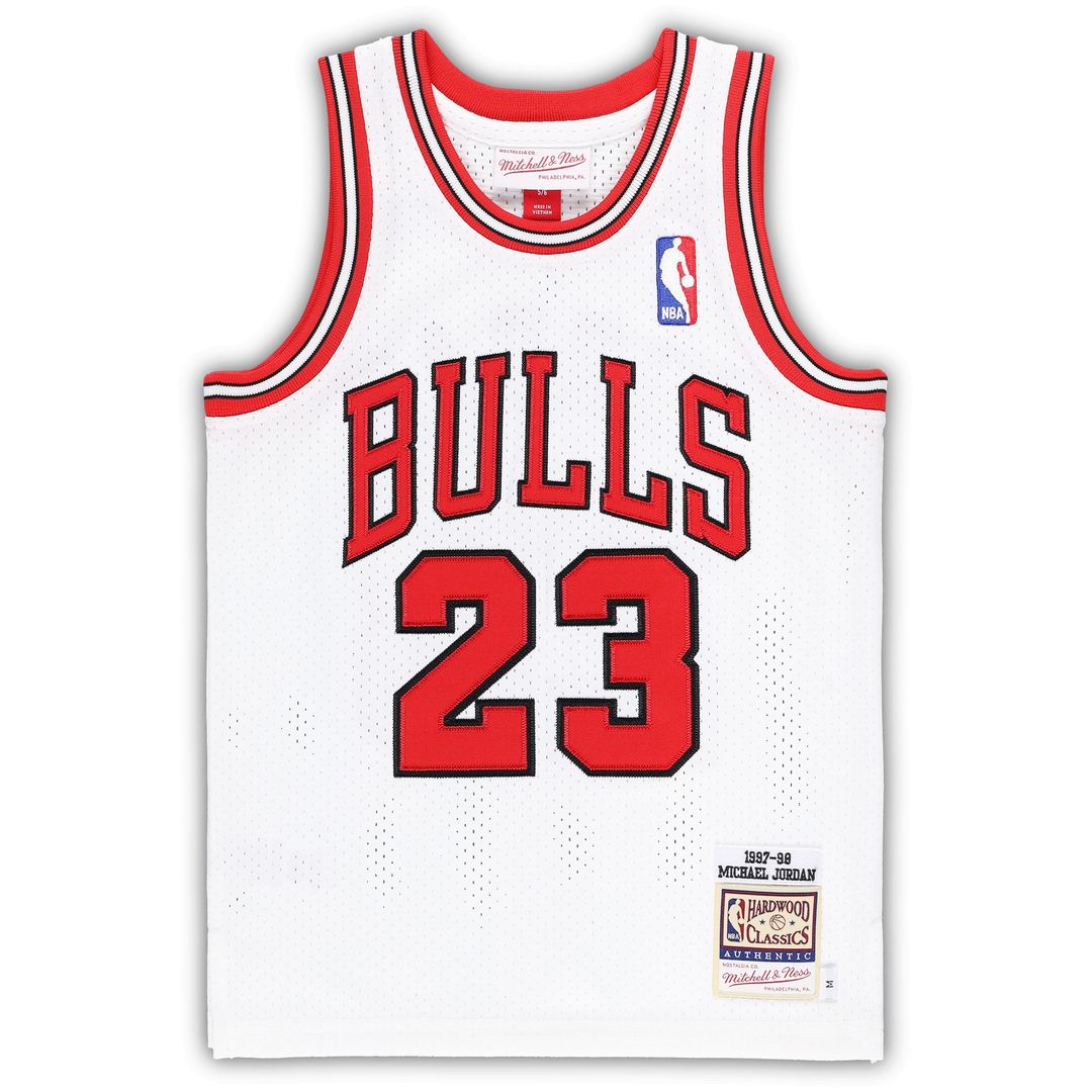 Michael Jordan Chicago Bulls Mitchell & Ness Preschool 1996/97 Hardwood Classics Authentic Jersey - Black