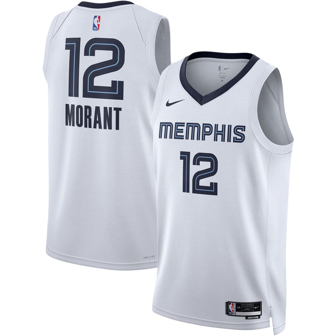 Ja Morant Memphis Grizzlies Nike Unisex Swingman Jersey - Icon Edition - Navy