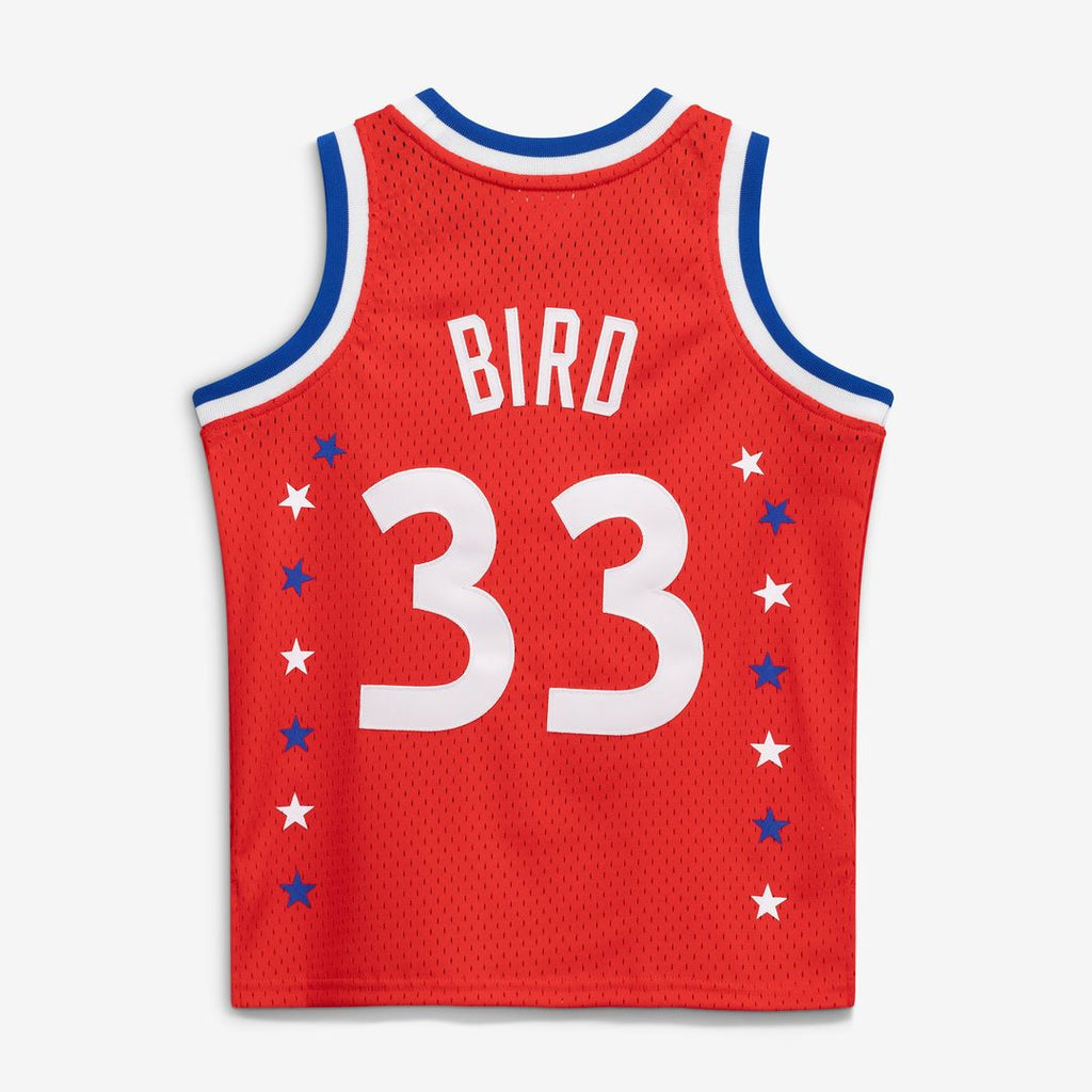 Larry Bird 1983 NBA All-Star Game Mitchell & Ness Youth Hardwood Classics Swingman Jersey - Red