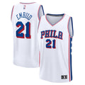 Joel Embiid Philadelphia 76ers Fanatics Fast Break Replica Player Jersey - Association Edition - White
