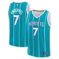 Kon Knueppel Charlotte Hornets Fanatics 2025 NBA Draft First Round Pick Fast Break Replica Jersey - Icon Edition - Teal