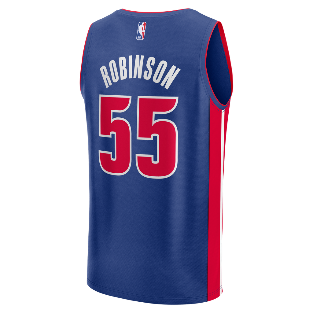 Duncan Robinson Detroit Pistons Fanatics Fast Break Jersey - Icon Edition - Blue