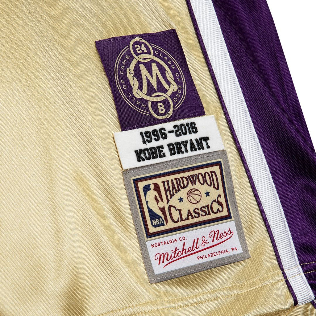 Kobe Bryant Los Angeles Lakers Mitchell & Ness Hall of Fame Class of 2020 #8 Authentic Jersey - Gold