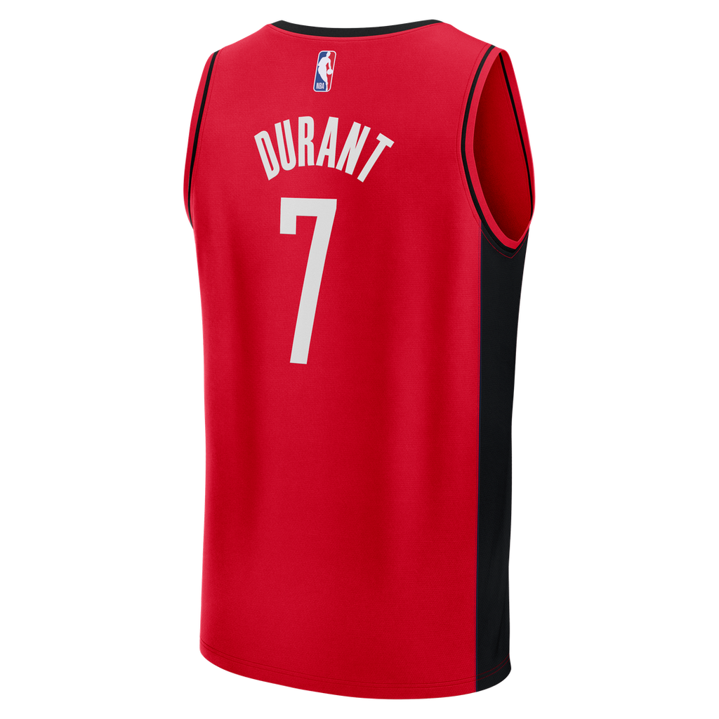 Kevin Durant Houston Rockets Fanatics Youth Fast Break Jersey - Icon Edition - Red