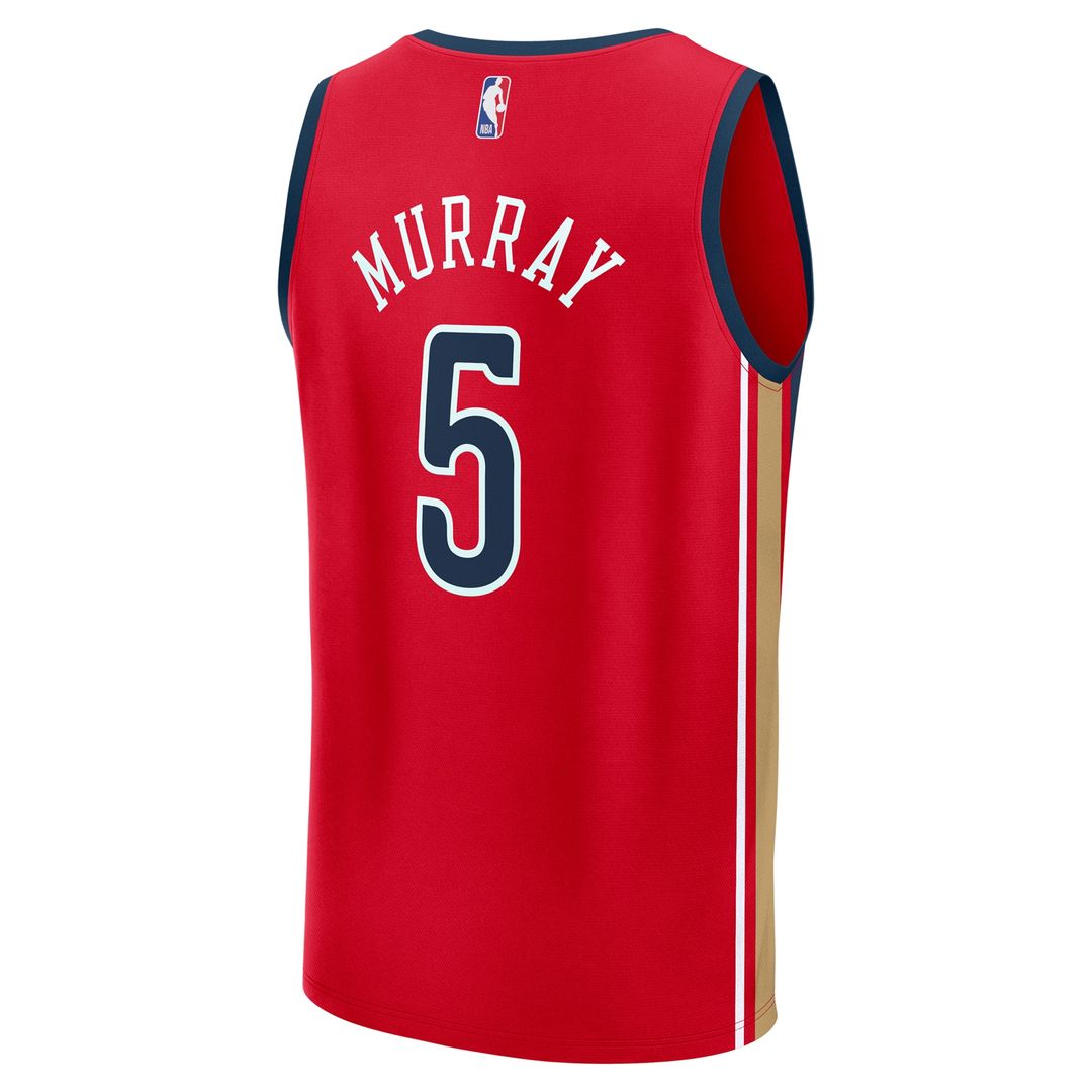 Dejounte Murray New Orleans Pelicans Fanatics Youth Fast Break Replica Player Jersey - Statement Edition - Red