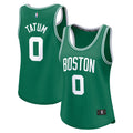 Jayson Tatum Boston Celtics Fanatics Women's Fast Break Player Jersey - Icon Edition - Kelly Green