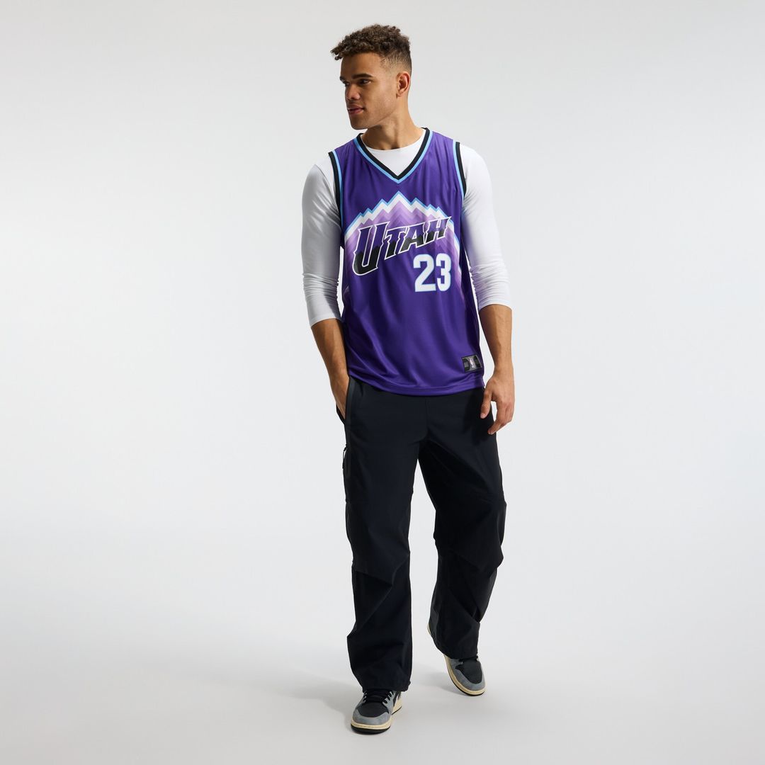 Lauri Markkanen Utah Jazz Fanatics Fast Break Replica Jersey - Icon Edition - Purple