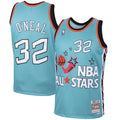 Shaquille O'Neal Mitchell & Ness Eastern Conference 1996 All-Star Hardwood Classics Swingman Jersey - Teal