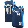 Dirk Nowitzki Dallas Mavericks Mitchell & Ness 2011/12 Hardwood Classics Swingman Jersey - Navy