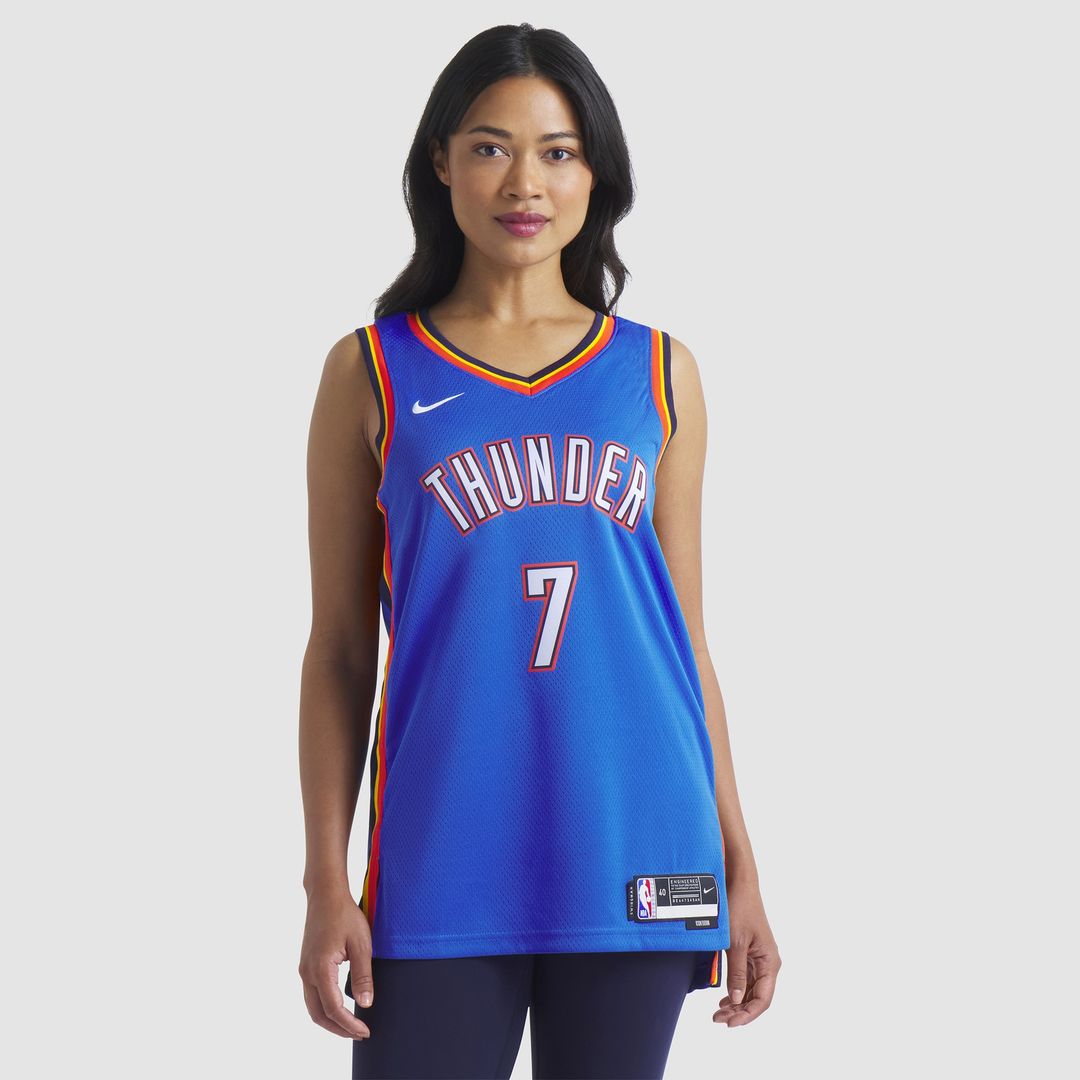 Chet Holmgren Oklahoma City Thunder Nike Unisex 2022 NBA Draft First Round Pick Player Swingman Jersey - Icon Edition - Blue