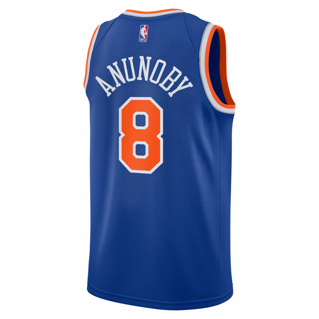 OG Anunoby New York Knicks Nike Youth Swingman Jersey - Icon Edition - Blue
