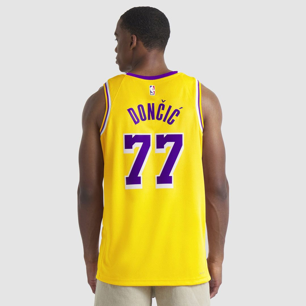 Luka Dončić Los Angeles Lakers Nike Unisex Swingman Jersey - Icon Edition - Gold