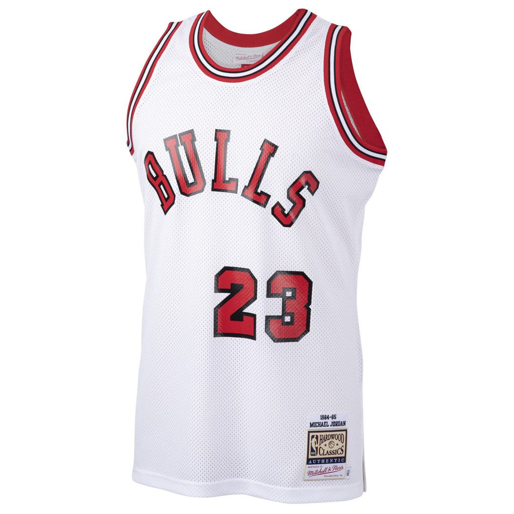 Michael Jordan Chicago Bulls Mitchell & Ness 1984/85 Hardwood Classics Rookie Authentic Jersey - Red