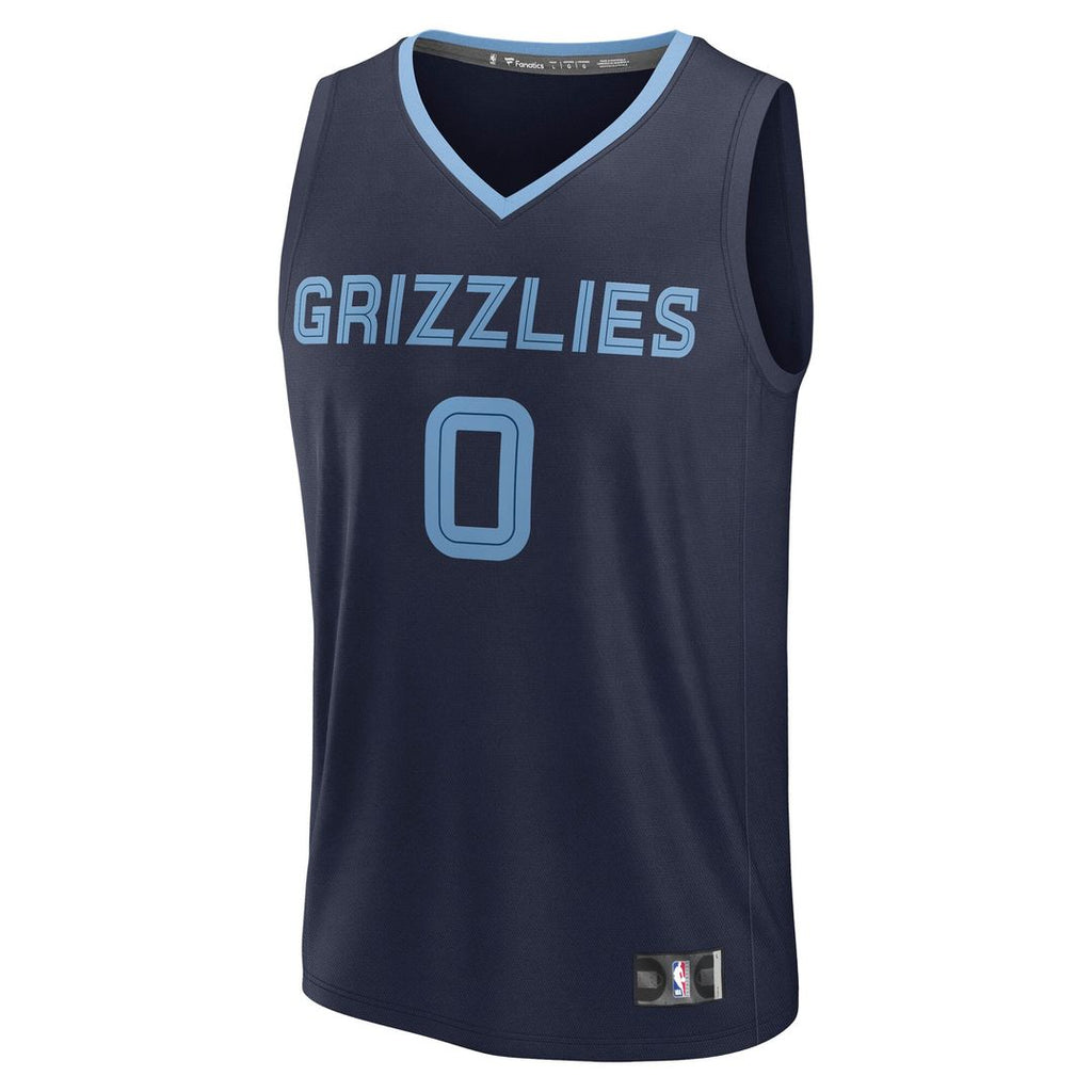 Jaylen Wells Memphis Grizzlies Fanatics Fast Break Replica Player Jersey - Icon Edition - Navy