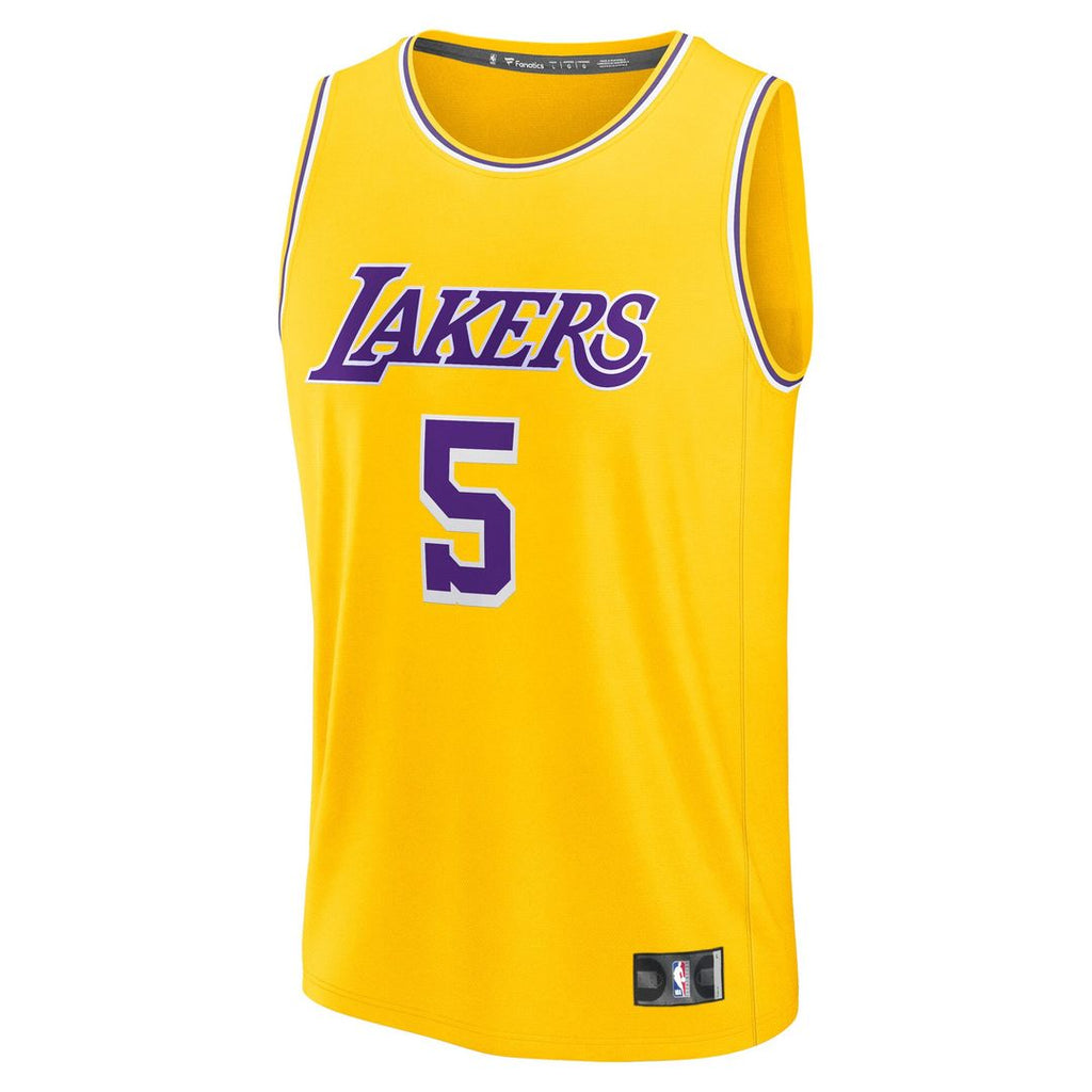 Deandre Ayton Los Angeles Lakers Fanatics Youth Fast Break Replica Player Jersey - Icon Edition - Gold