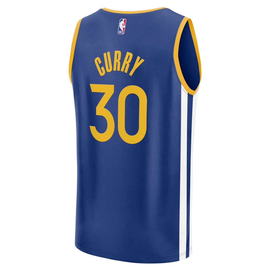 Stephen Curry Golden State Warriors Fanatics Youth Fast Break Replica Player Jersey - Icon Edition - Royal