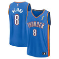 Jalen Williams Oklahoma City Thunder Fanatics Youth 2025 NBA Finals Champions Fast Break Replica Player Jersey - Blue - Icon Edition