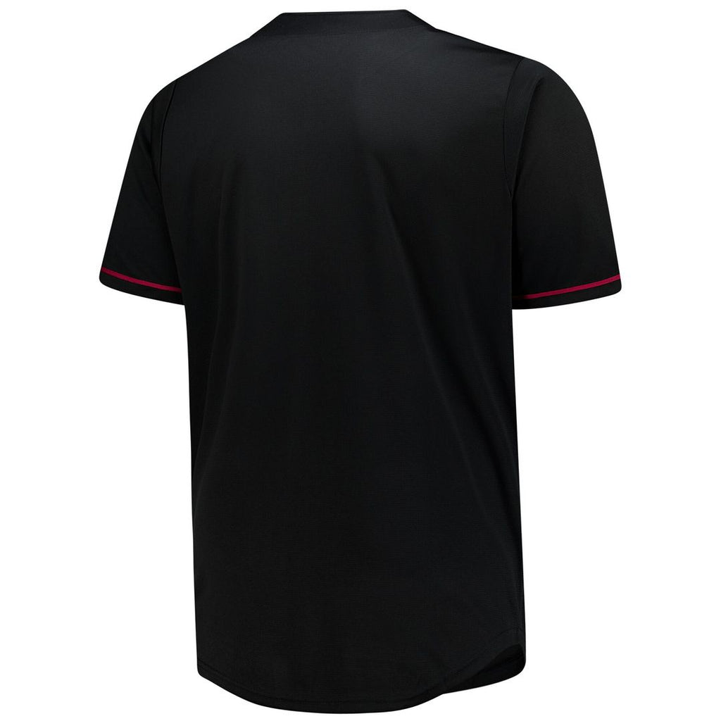 Cleveland Cavaliers Fanatics Big & Tall Pop Full-Button Jersey - Black