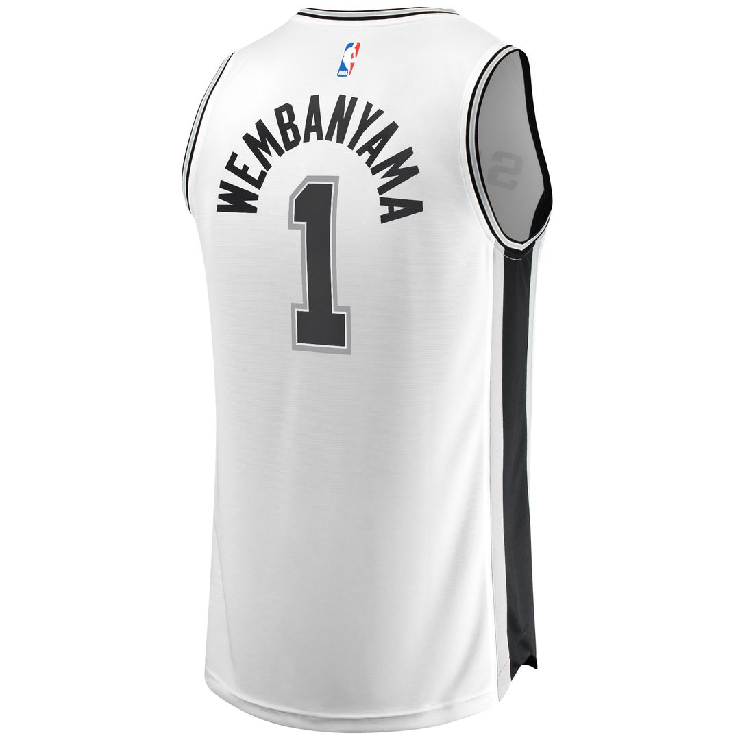 Victor Wembanyama San Antonio Spurs Fanatics Fast Break Replica Player Jersey - Association Edition - White
