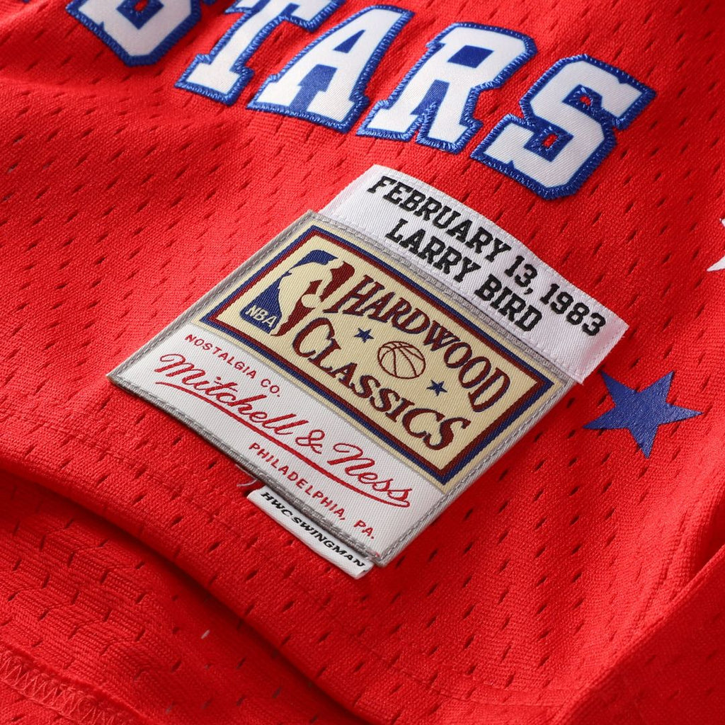 Larry Bird 1983 NBA All-Star Game Mitchell & Ness Youth Hardwood Classics Swingman Jersey - Red