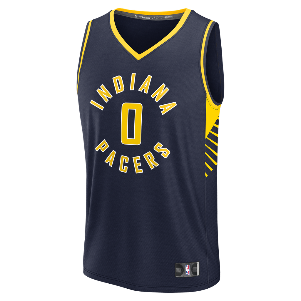 Tyrese Haliburton Indiana Pacers Fanatics Youth Fast Break Replica Player Jersey - Navy