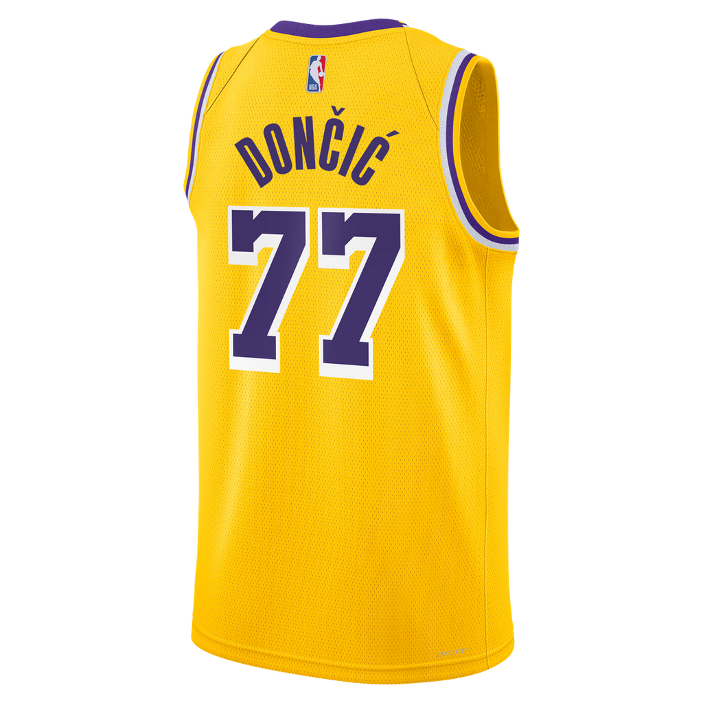 Luka Dončić Los Angeles Lakers Nike Unisex Swingman Jersey - Icon Edition - Gold