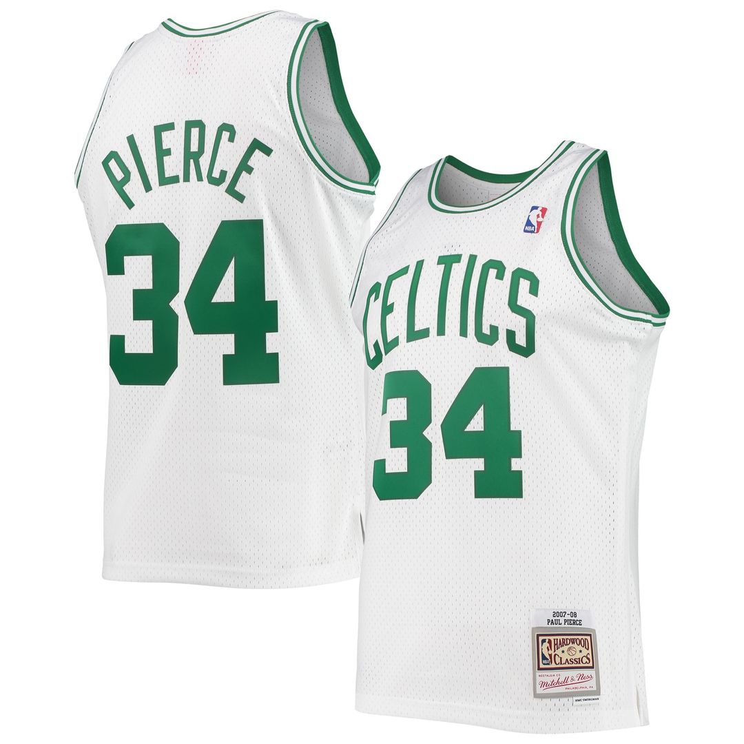 Paul Pierce Boston Celtics Mitchell & Ness Hardwood Classics Swingman Jersey - Kelly Green