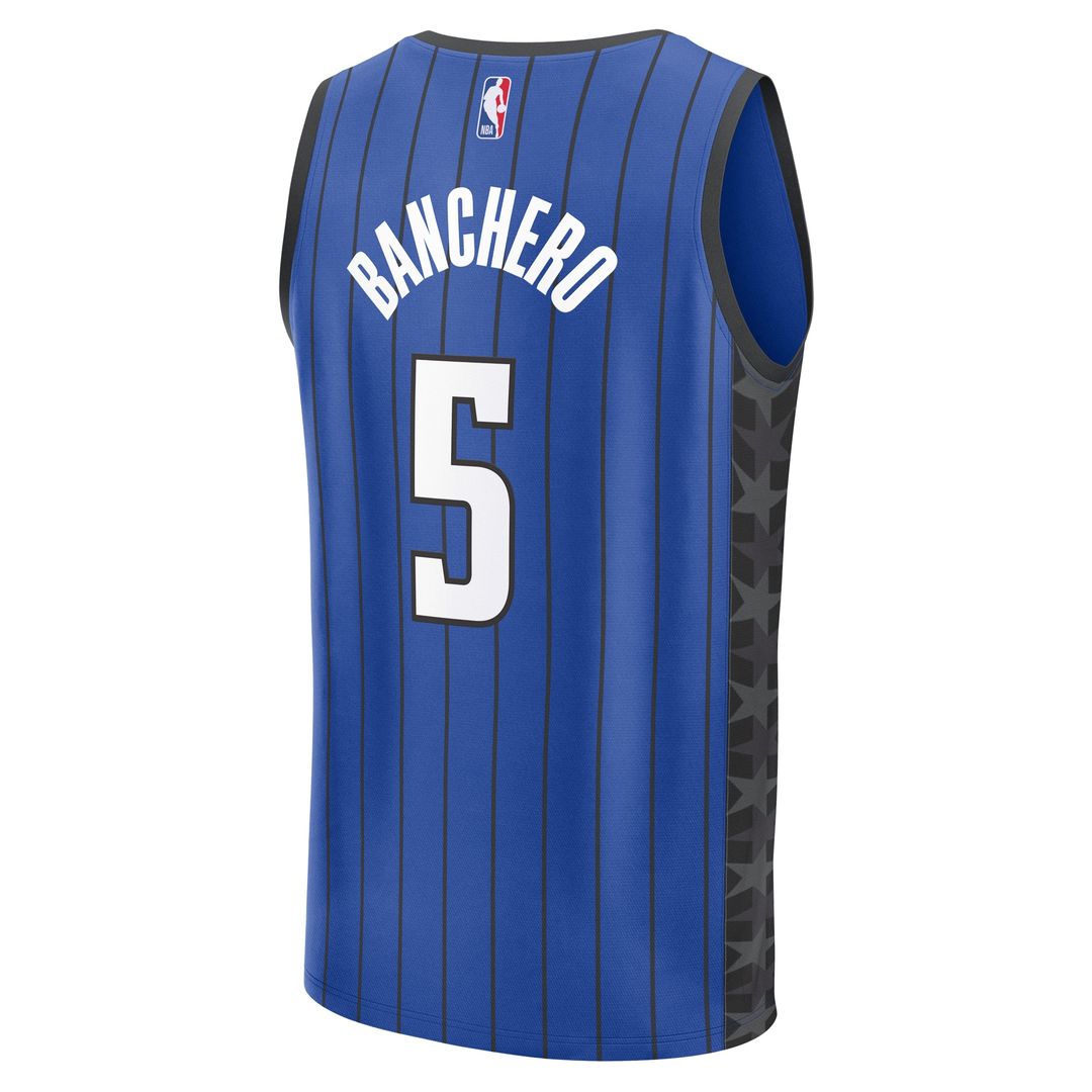 Paolo Banchero Orlando Magic Fanatics Youth Fast Break Replica Player Jersey - Statement Edition - Blue