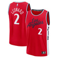 Kawhi Leonard LA Clippers Fanatics Fast Break Replica Player Jersey - Statement Edition - Red
