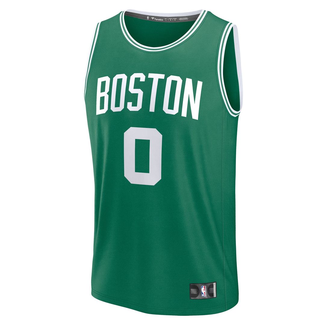 Jayson Tatum Boston Celtics Fanatics Youth Fast Break Replica Player Jersey - Icon Edition - Kelly Green