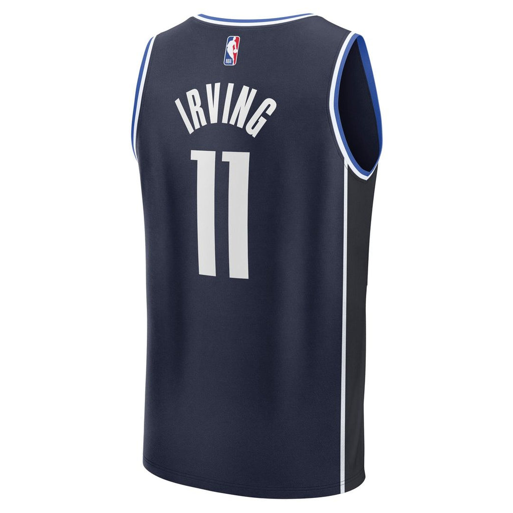 Kyrie Irving Dallas Mavericks Fanatics Fast Break Replica Player Jersey - Statement Edition - Navy