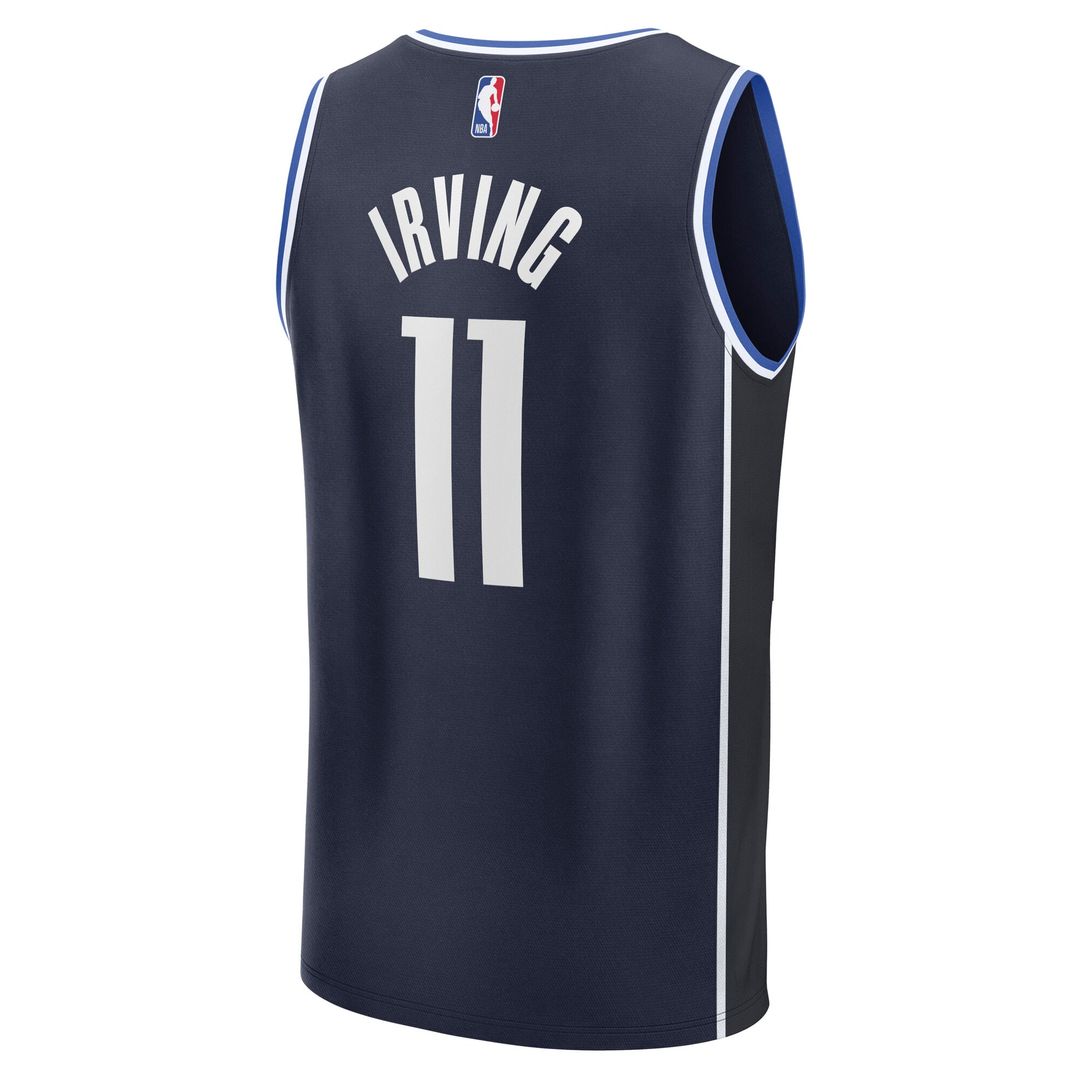 Kyrie Irving Dallas Mavericks Fanatics Fast Break Replica Player Jersey - Statement Edition - Navy