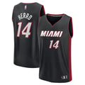 Tyler Herro Miami Heat Fanatics Youth Fast Break Replica Player Jersey - Black - Icon Edition