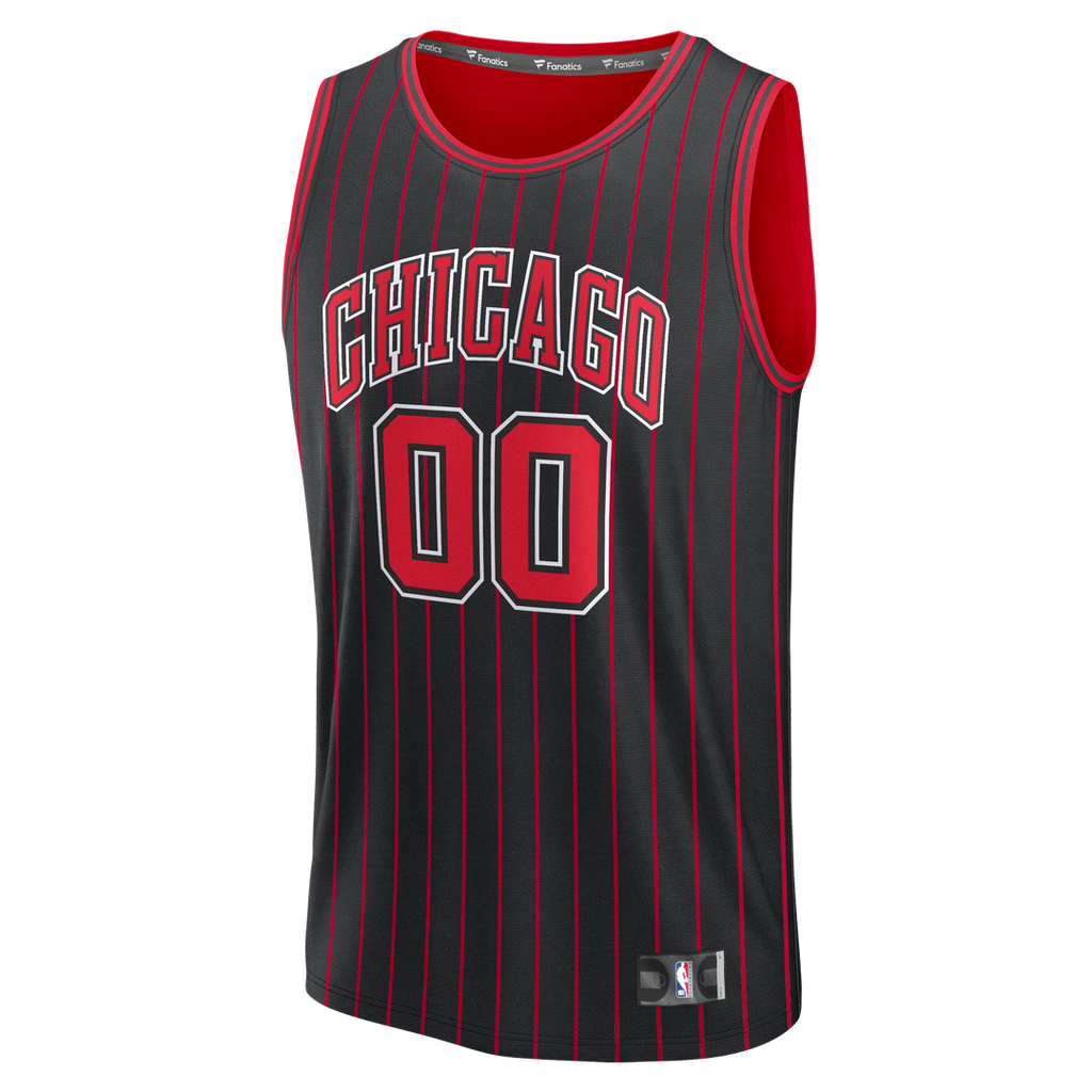 Chicago Bulls Fanatics Youth Fast Break Custom Jersey - Icon Edition - Red