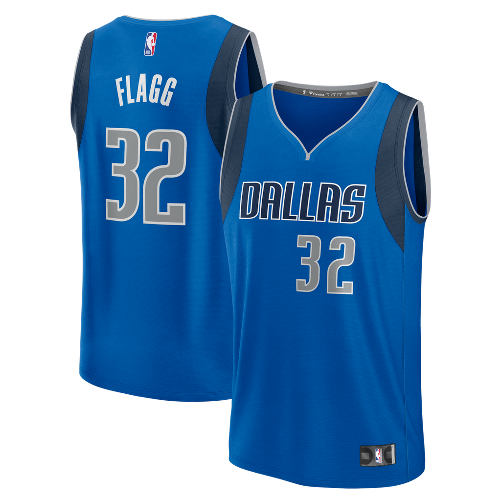 Cooper Flagg Dallas Mavericks Fanatics Youth 2025 NBA Draft First Round Pick Fast Break Replica Jersey - Icon Edition - Blue