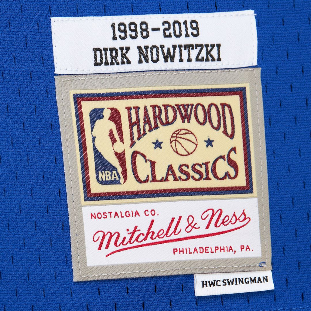 Dirk Nowitzki Dallas Mavericks 1998 Swingman Jersey - Royal