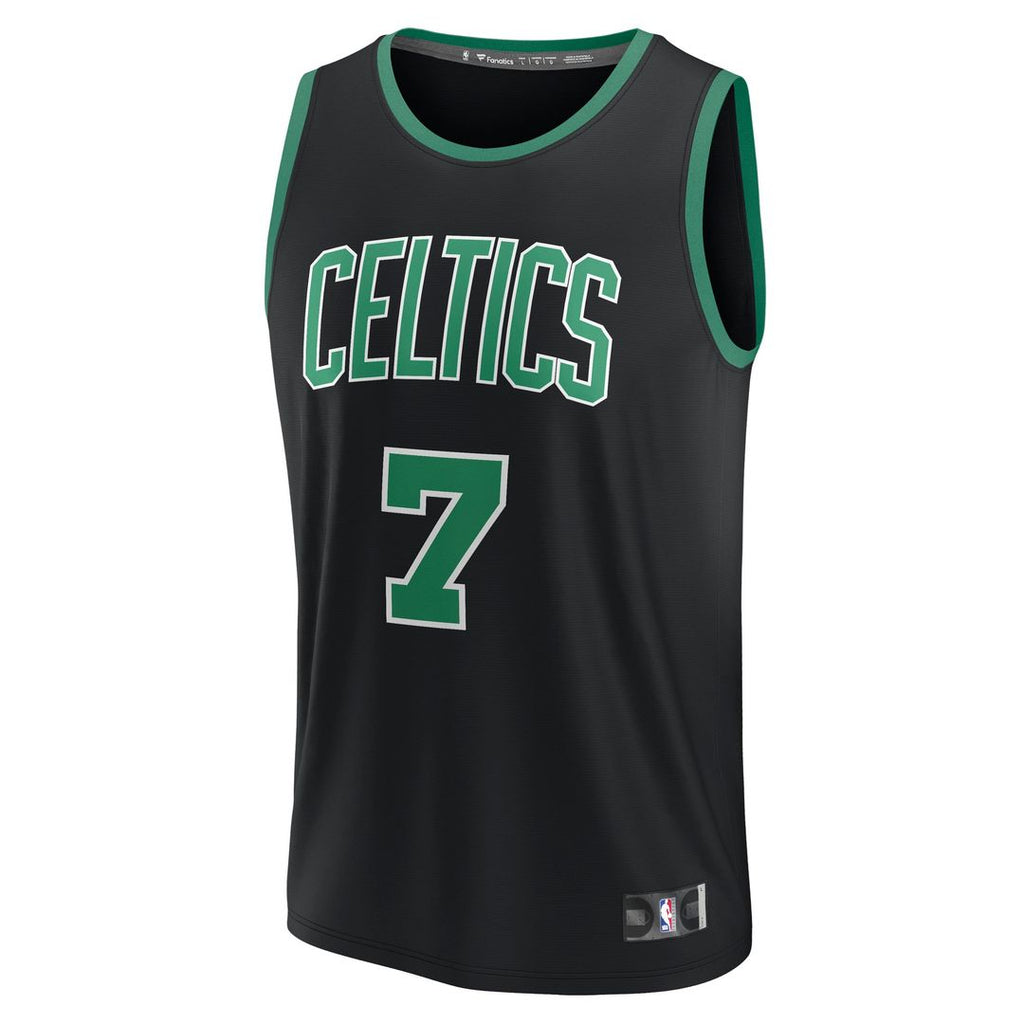 Jaylen Brown Boston Celtics Fanatics Youth Fast Break Replica Player Jersey - Statement Edition - Black