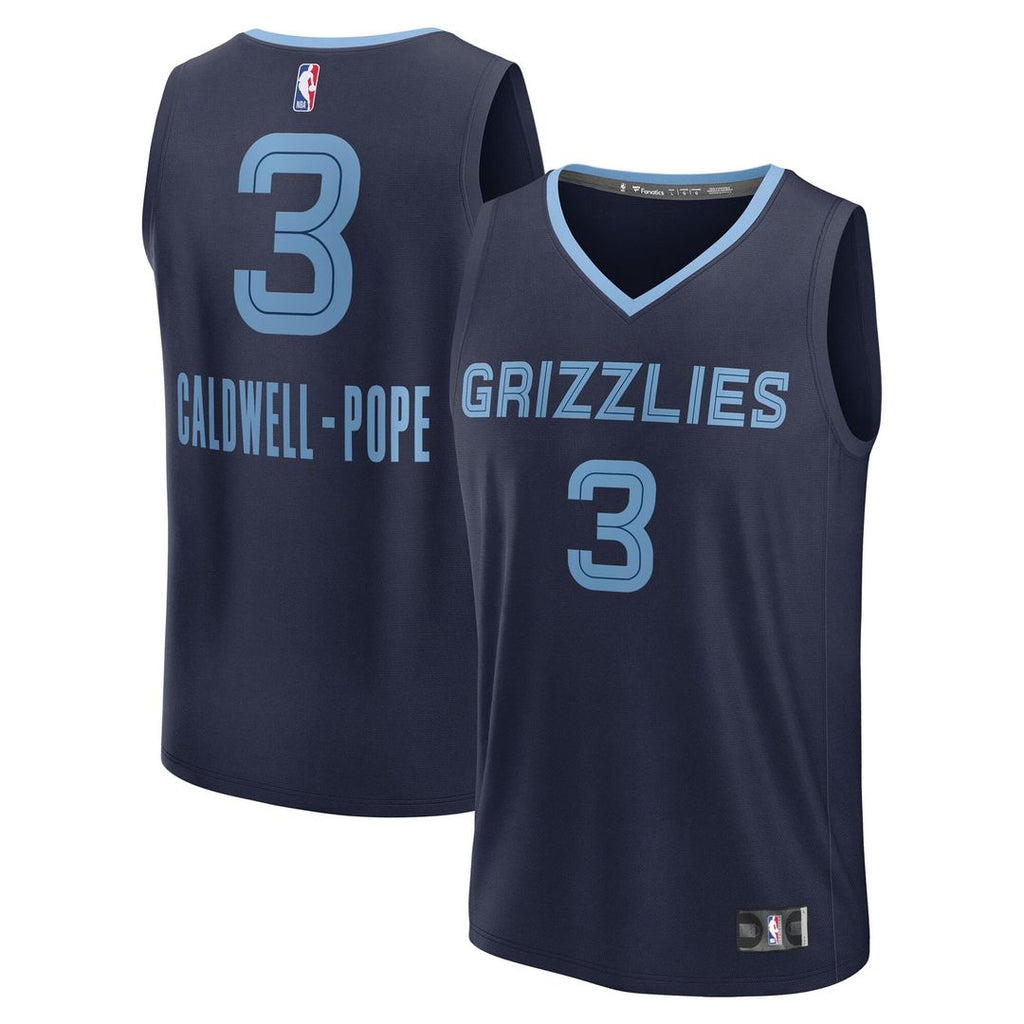 Kentavious Caldwell-Pope Memphis Grizzlies Fanatics Youth Fast Break Replica Player Jersey - Icon Edition - Navy