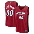 Miami Heat Fanatics Fast Break Custom Jersey - Icon Edition - Red